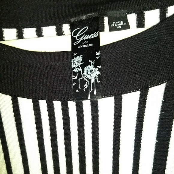 Guess Striped Dolman Shirt - Picture 4 of 4